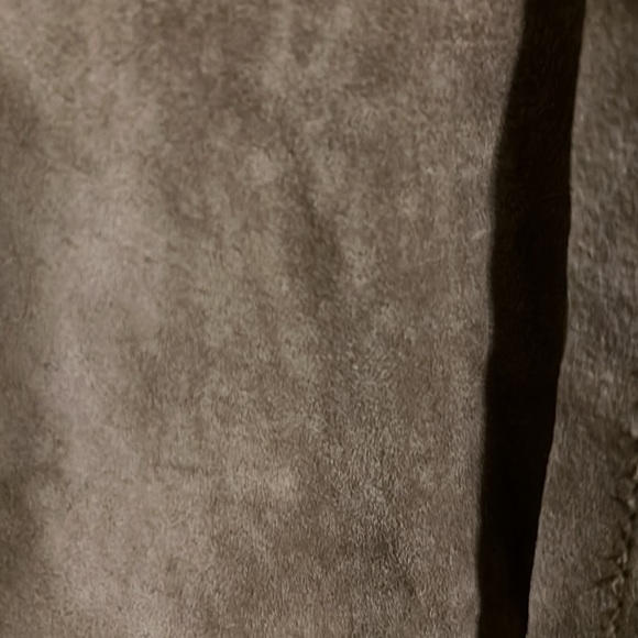 Sigrid Olsen fully lined genuine suede coat for women. Size L - Picture 5 of 8